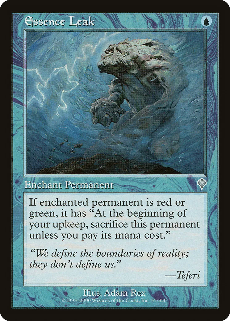 Essence Leak — Invasion — Magic: The Gathering