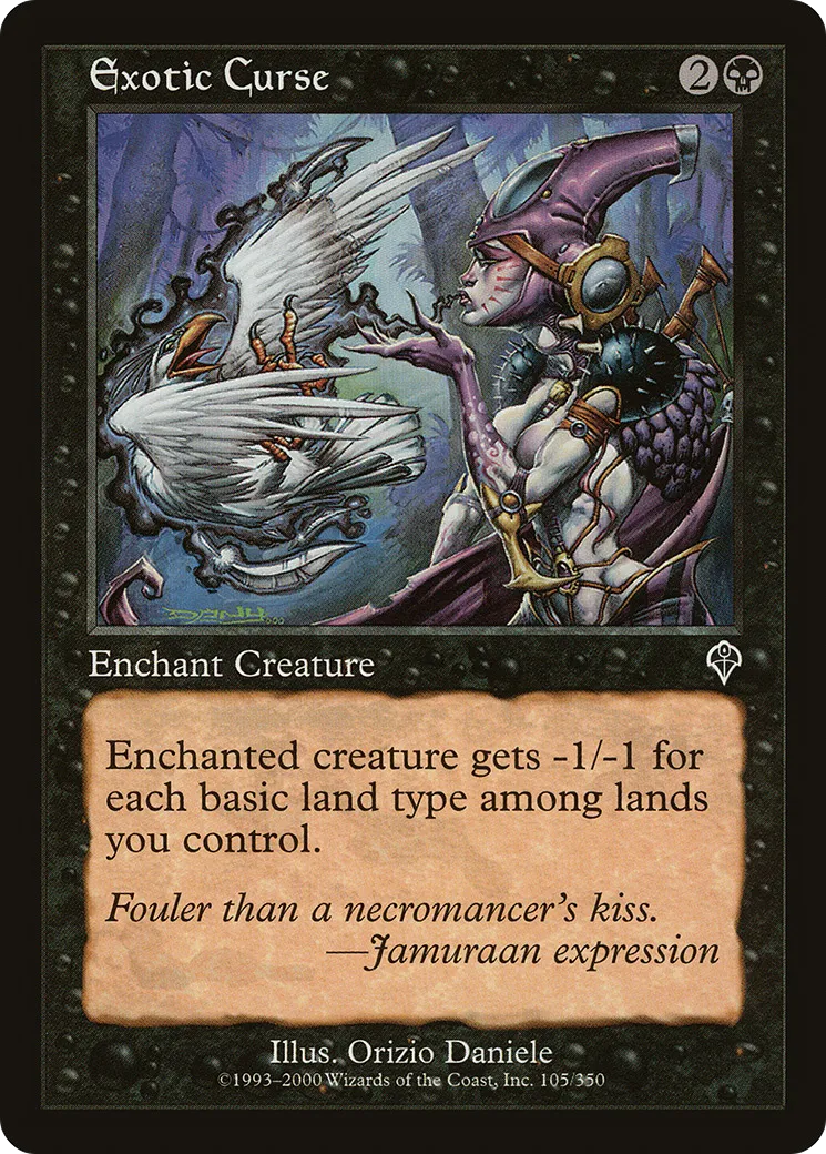 Exotic Curse — Invasion — Magic: The Gathering