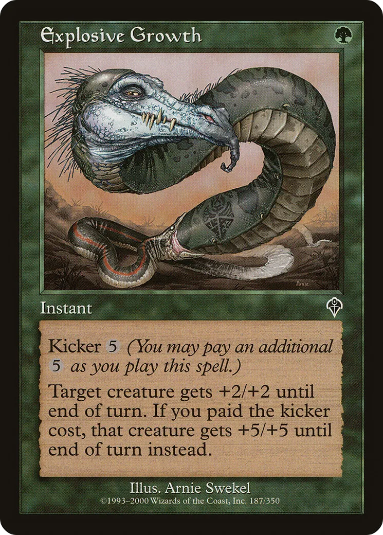 Explosive Growth — Invasion — Magic: The Gathering