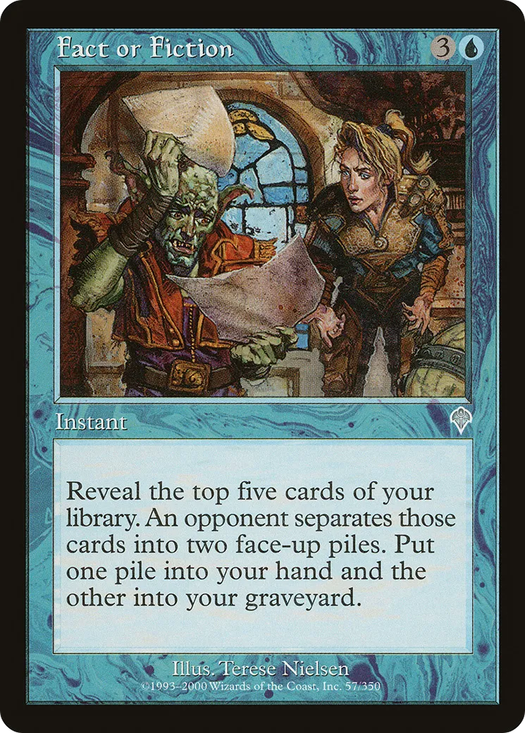 Fact or Fiction — Invasion — Magic: The Gathering