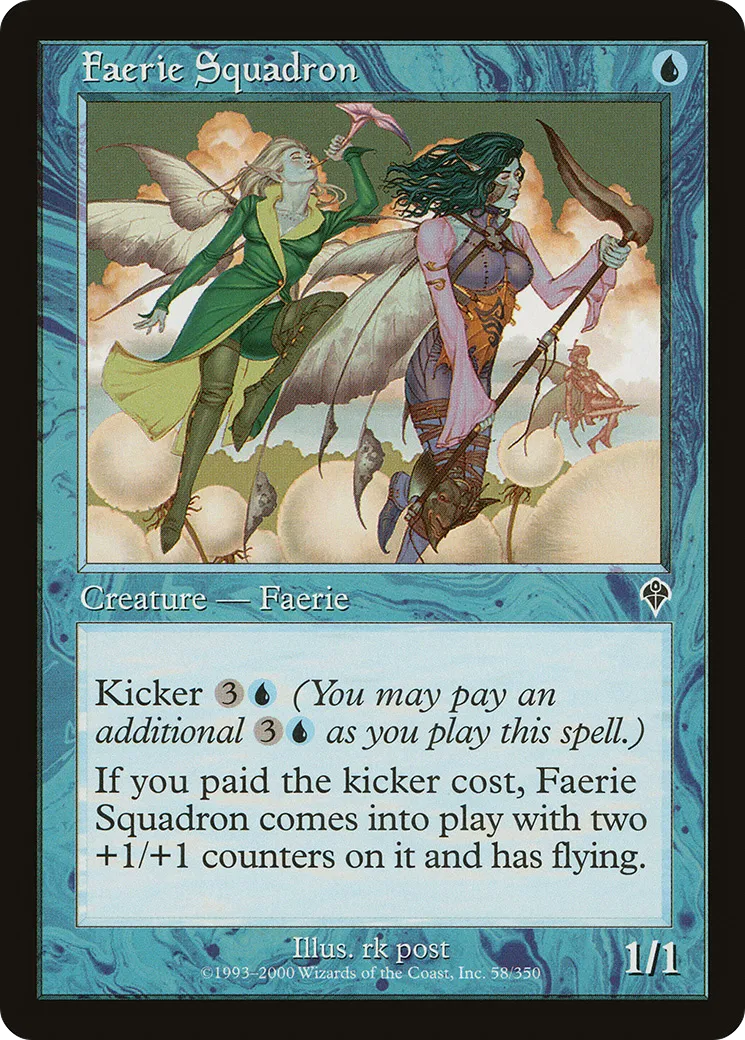 Faerie Squadron — Invasion — Magic: The Gathering