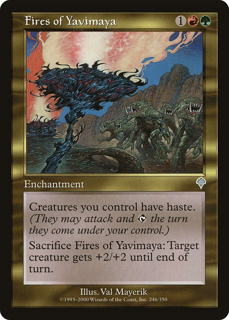 Feux de la Yavimaya — Invasion — Magic: The Gathering