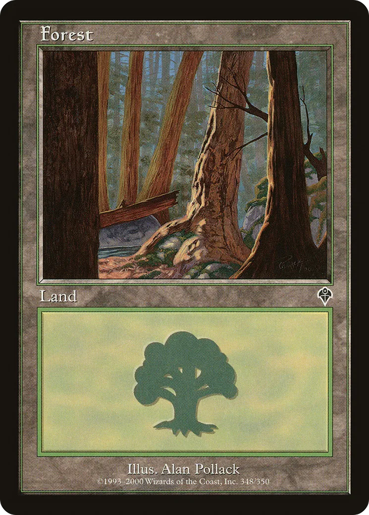 Forest — Invasion — Magic: The Gathering