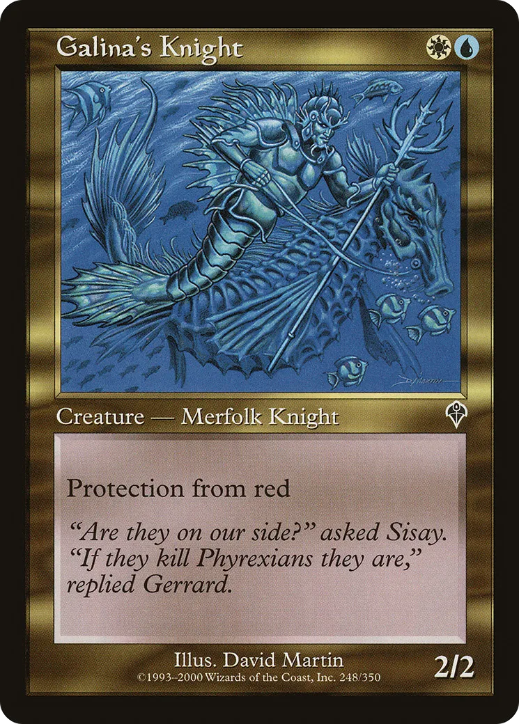 Chevalier de Galiva — Invasion — Magic: The Gathering