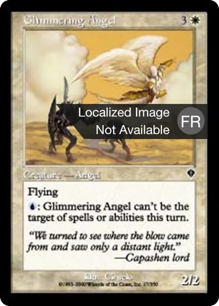 Ange rayonnant — Invasion — Magic: The Gathering