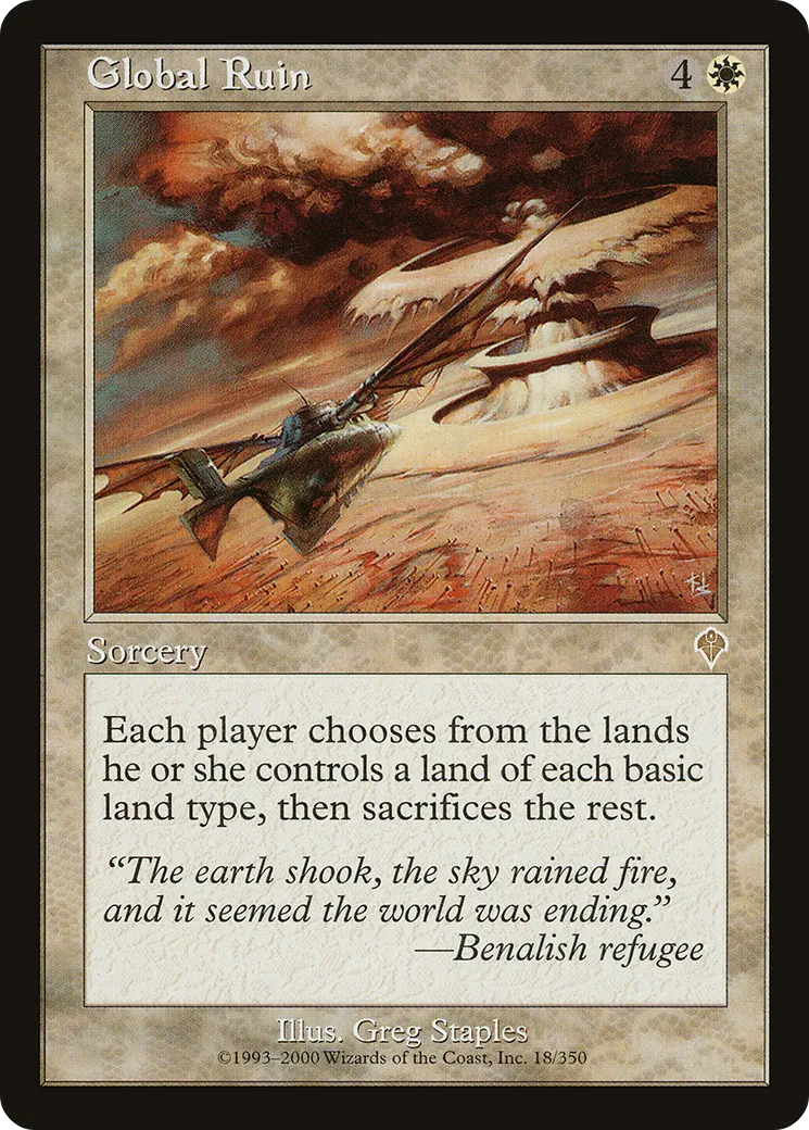 Global Ruin — Invasion — Magic: The Gathering