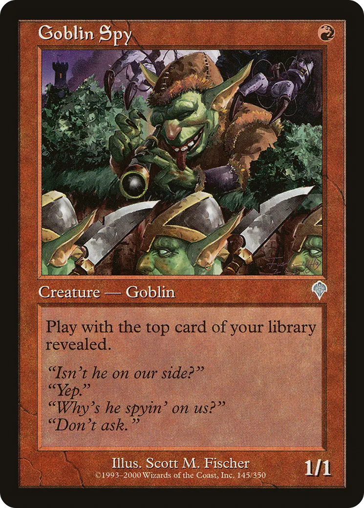 Espion gobelin — Invasion — Magic: The Gathering