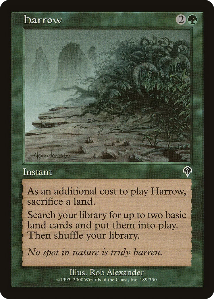 Harrow — Invasion — Magic: The Gathering
