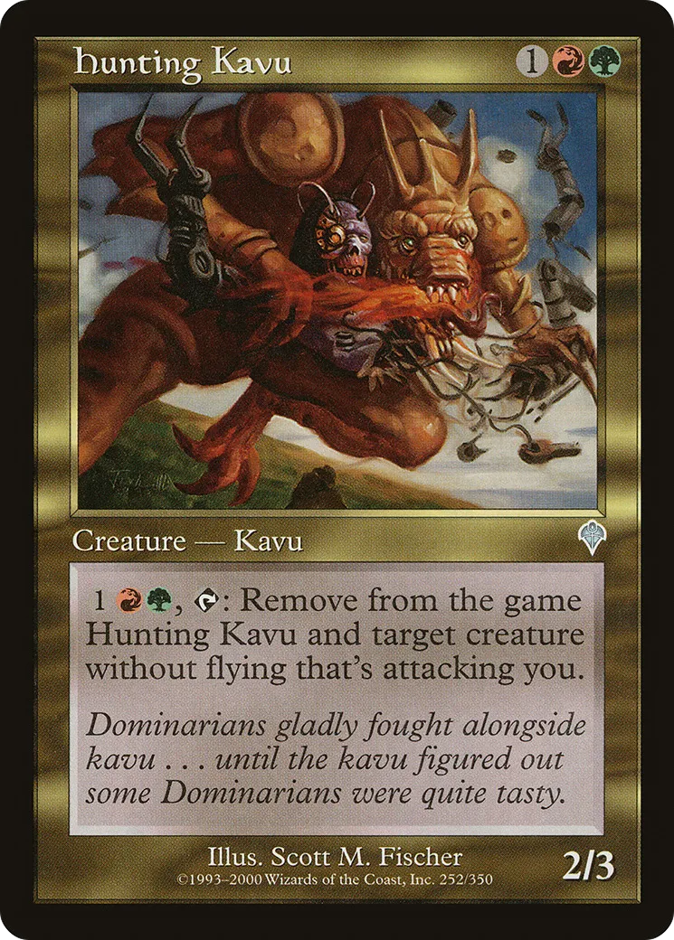 Kavru chasseur — Invasion — Magic: The Gathering