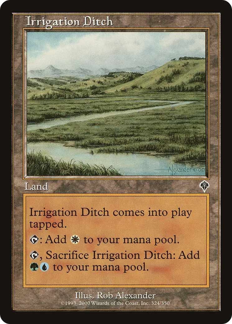 Canal d'irrigation — Invasion — Magic: The Gathering