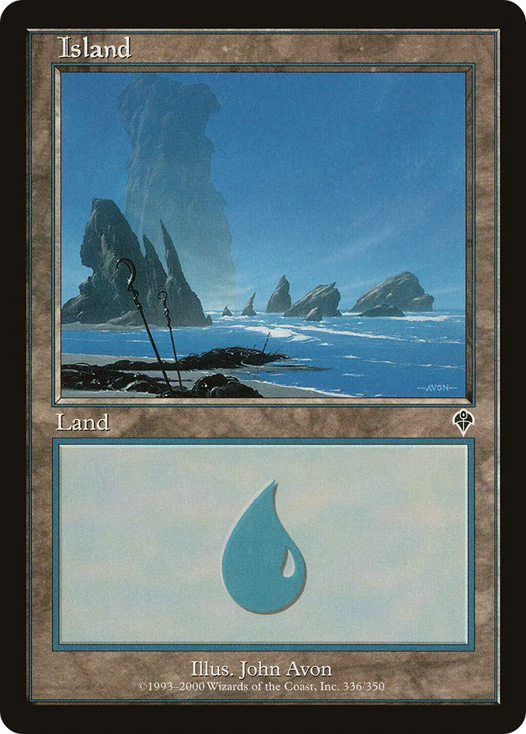Island — Invasion — Magic: The Gathering