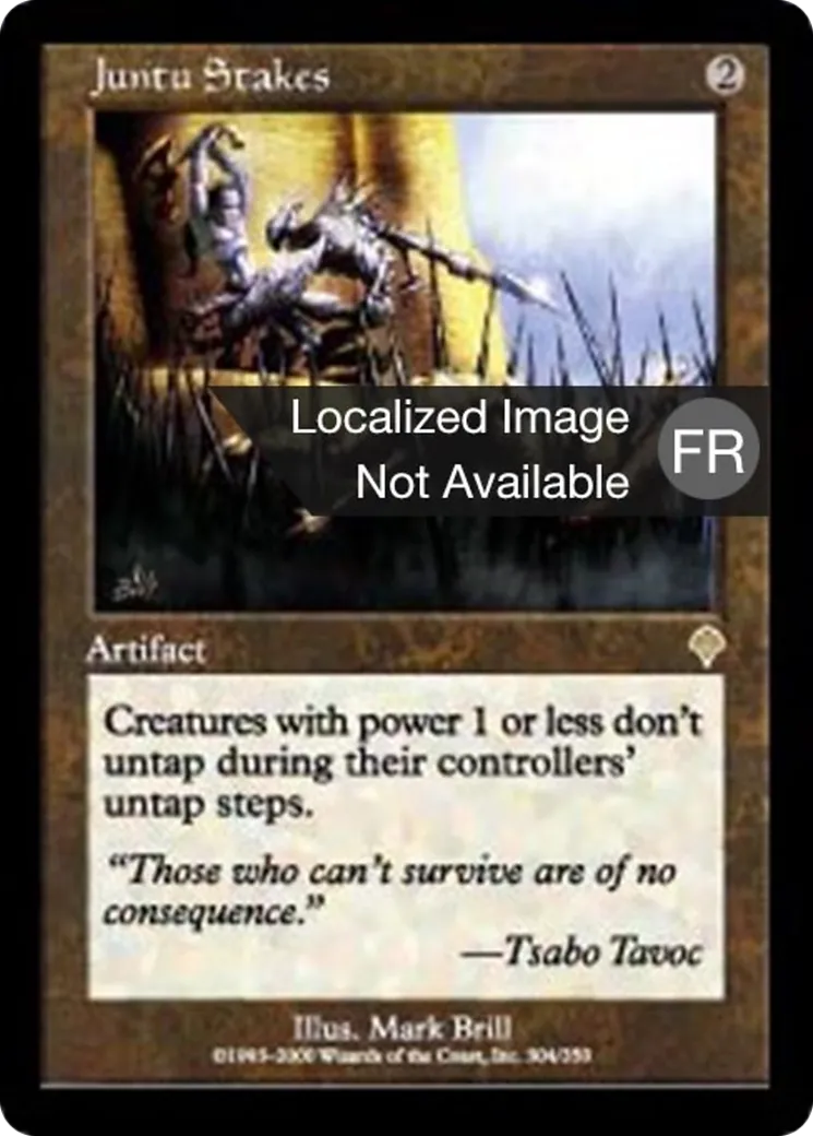 Piques de Juntu — Invasion — Magic: The Gathering