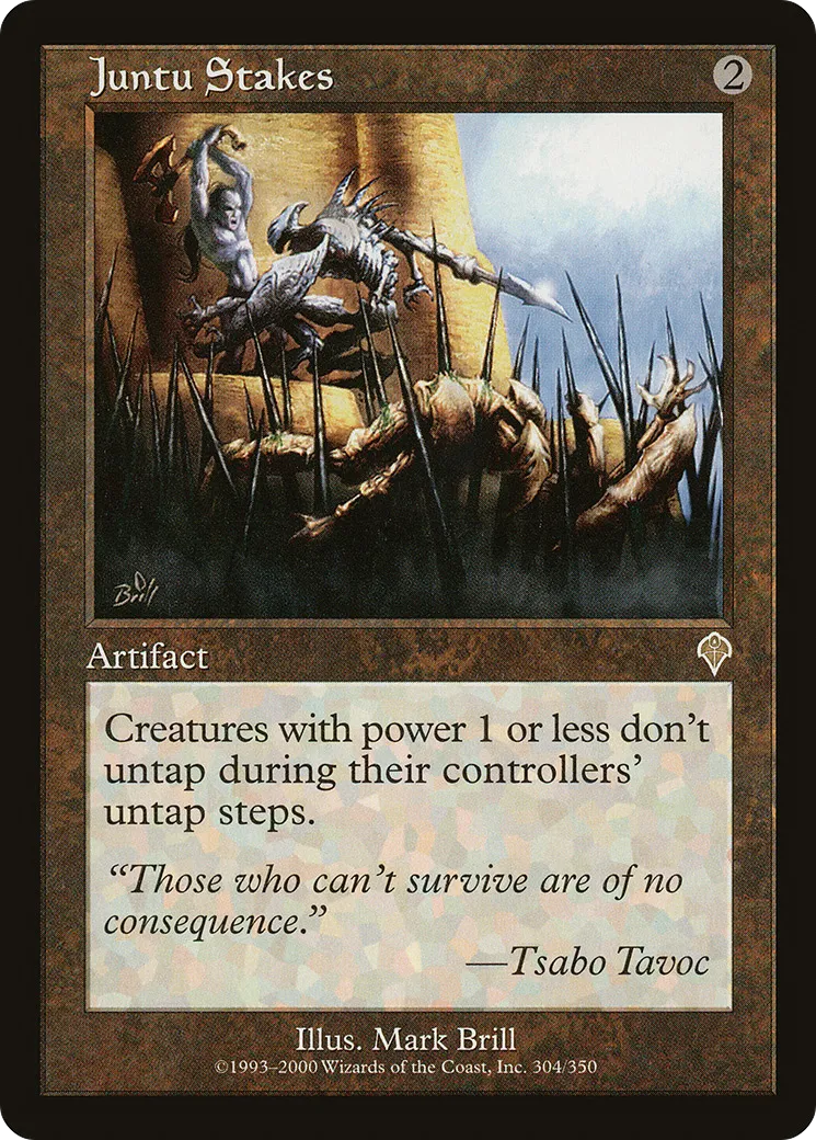 Juntu Stakes — Invasion — Magic: The Gathering