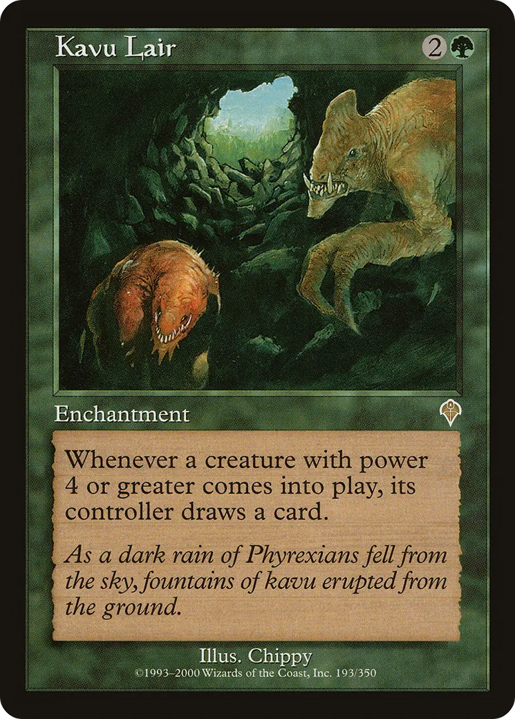 Tanière kavrue — Invasion — Magic: The Gathering