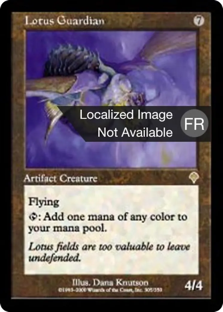 Vigile du lotus — Invasion — Magic: The Gathering