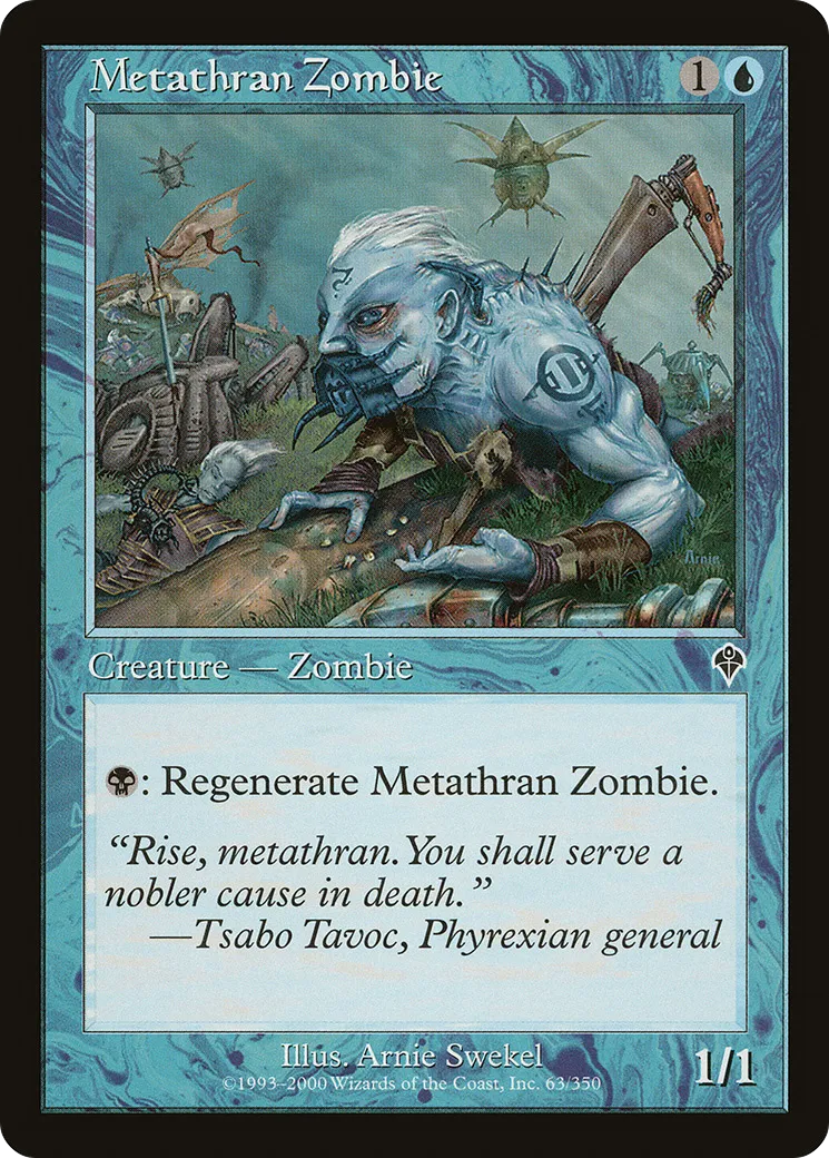 Zombie métathran — Invasion — Magic: The Gathering