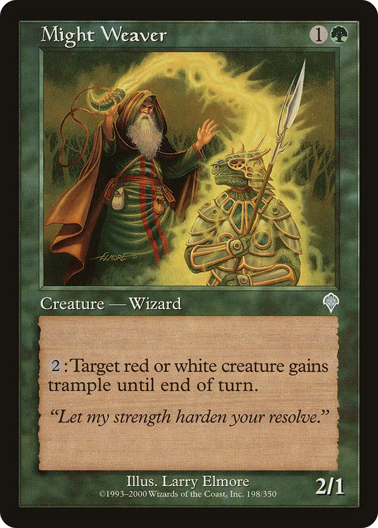 Might Weaver — Invasion — Magic: The Gathering