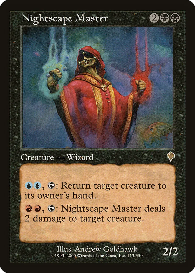 Maître nyctasophe — Invasion — Magic: The Gathering