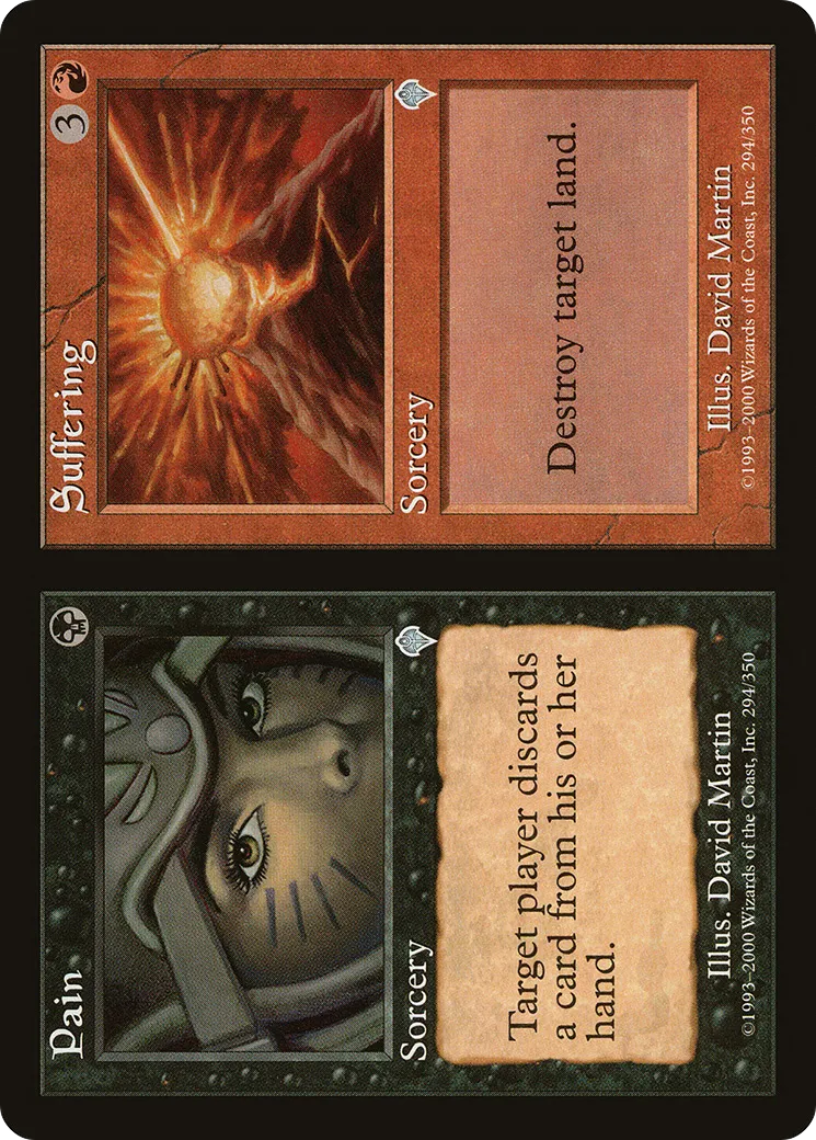 Pain // Suffering — Invasion — Magic: The Gathering