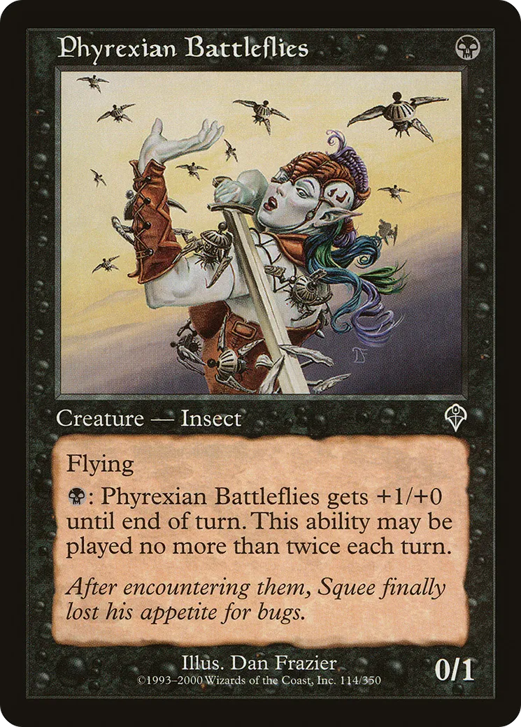 Phyrexian Battleflies — Invasion — Magic: The Gathering