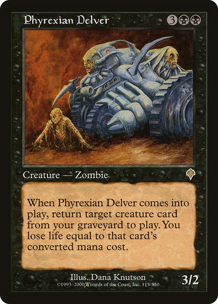 Phyrexian Delver — Invasion — Magic: The Gathering