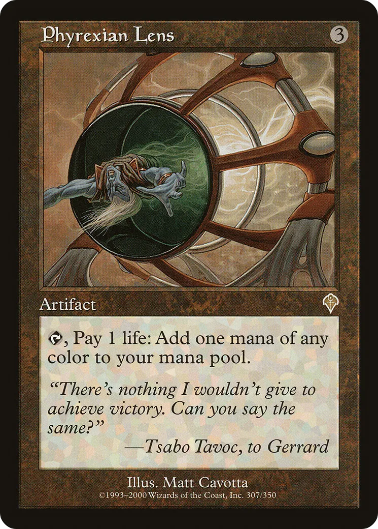 Phyrexian Lens — Invasion — Magic: The Gathering