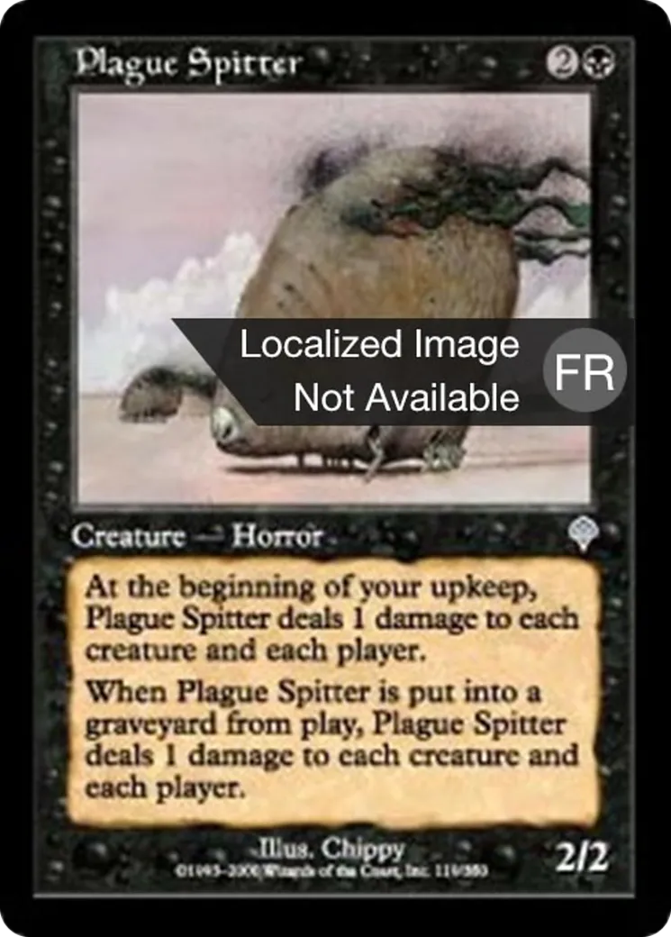 Cracheur de peste — Invasion — Magic: The Gathering
