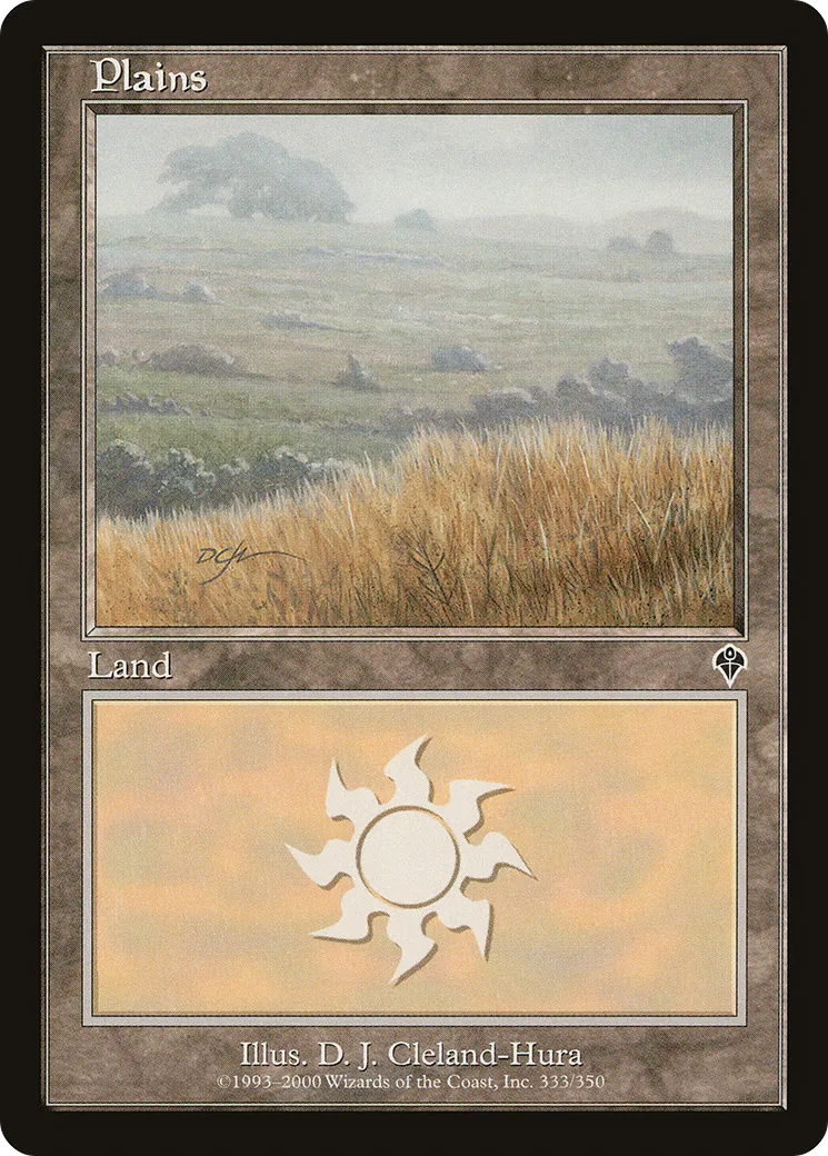Plaine — Invasion — Magic: The Gathering