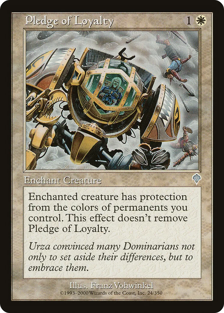 Pledge of Loyalty — Invasion — Magic: The Gathering