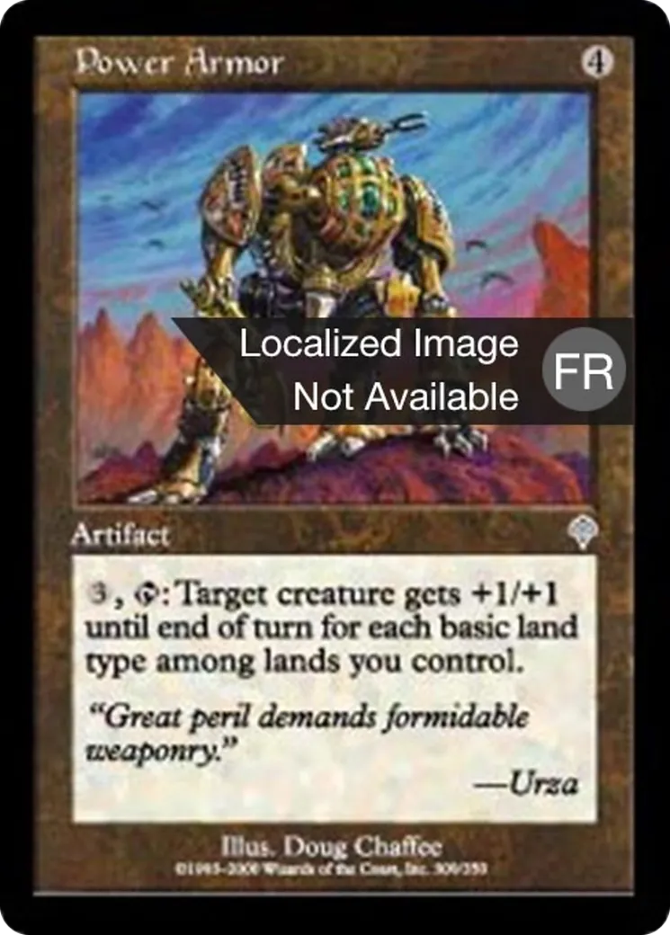 Armure de puissance — Invasion — Magic: The Gathering