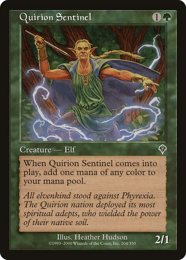 Quirion Sentinel — Invasion — Magic: The Gathering