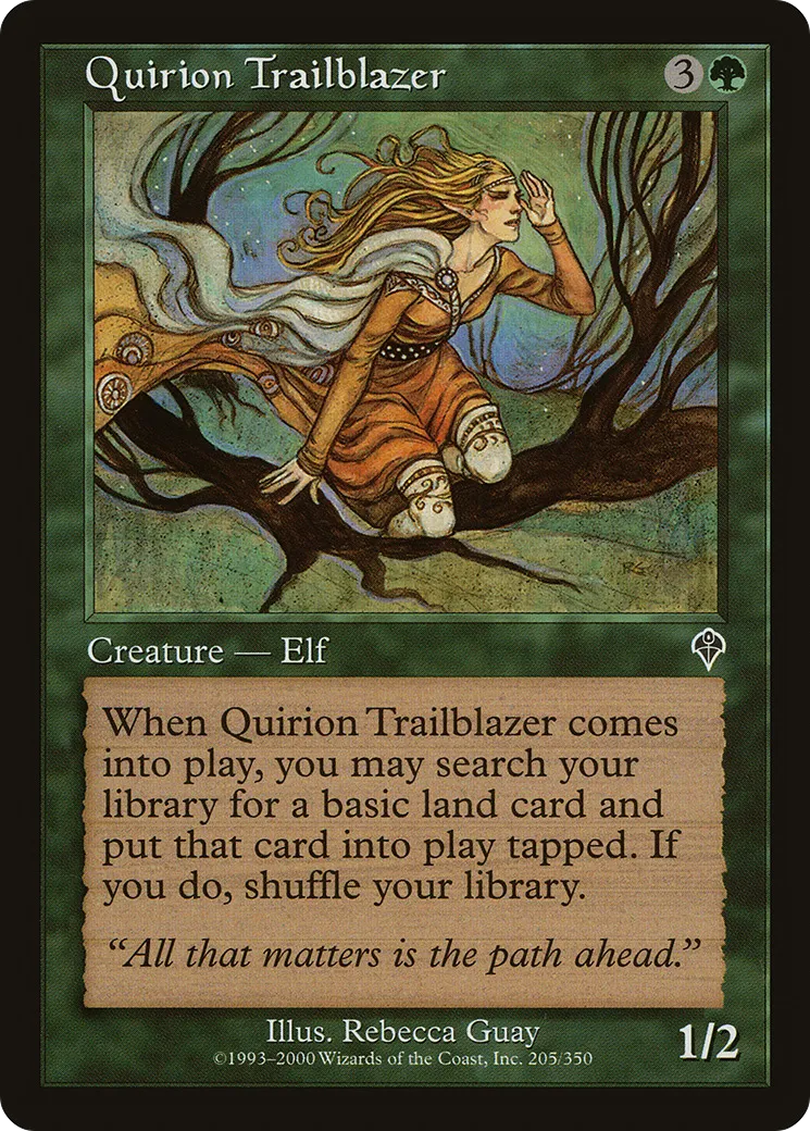 Quirion Trailblazer — Invasion — Magic: The Gathering