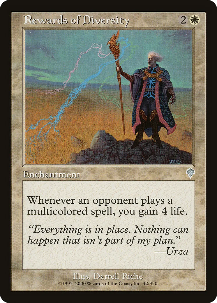Rewards of Diversity — Invasion — Magic: The Gathering