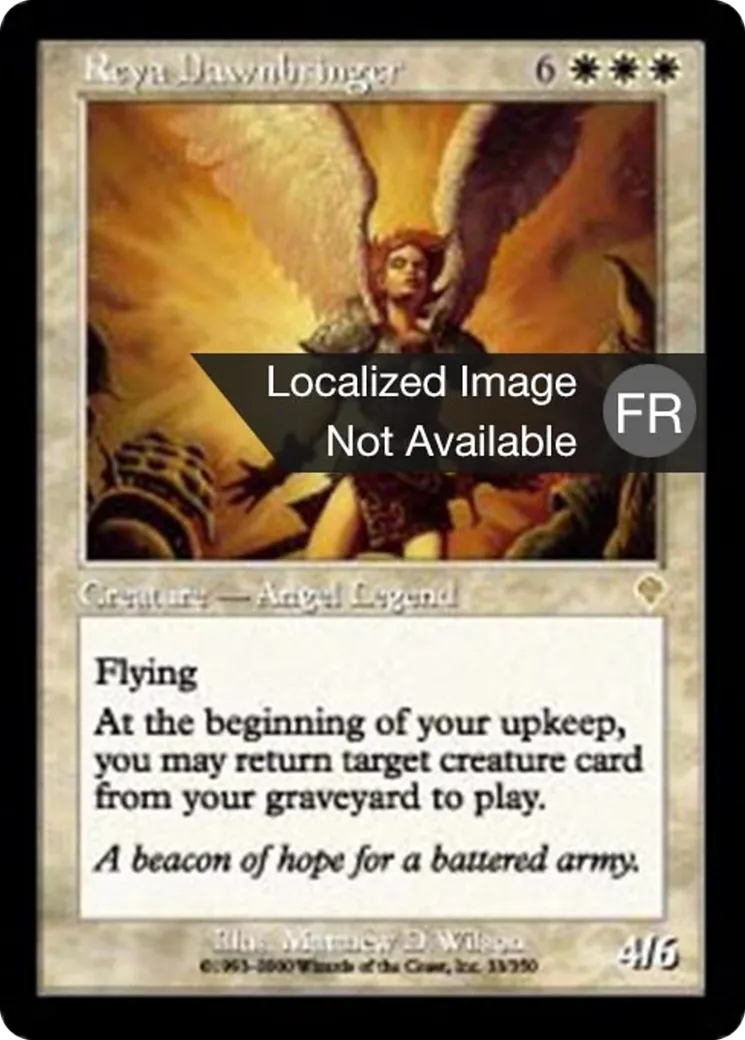 Reya Aubevenant from Invasion - Magic: The Gathering