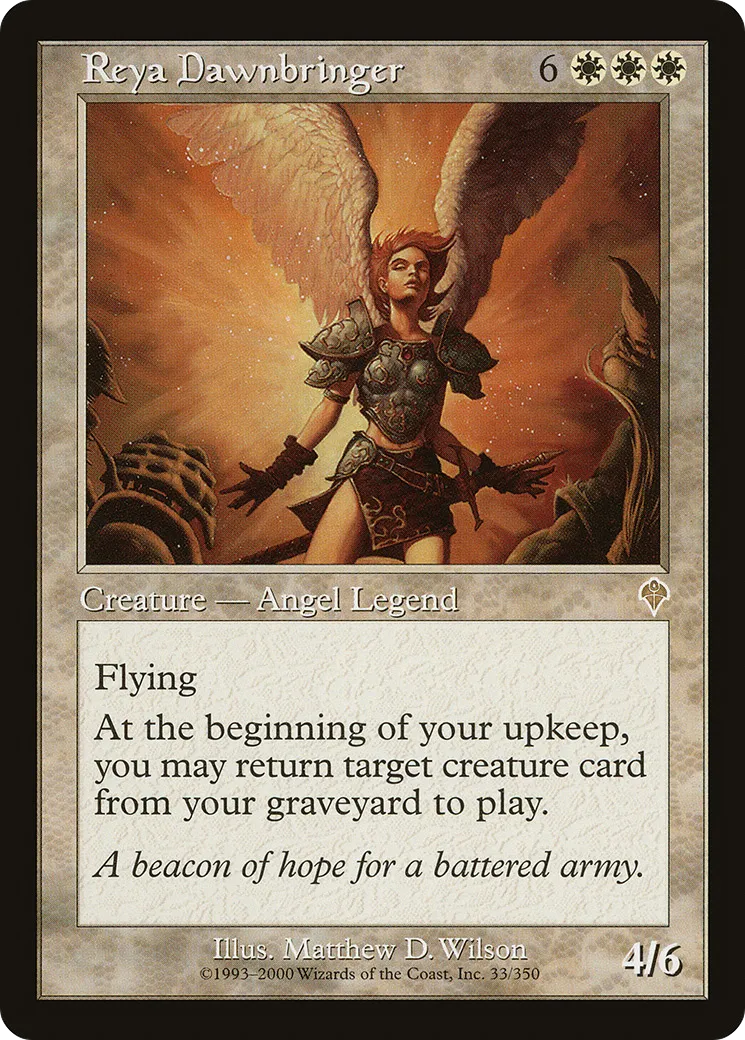 Reya Aubevenant — Invasion — Magic: The Gathering