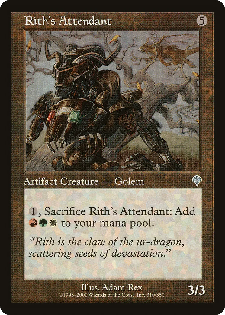 Serviteur de Riss — Invasion — Magic: The Gathering