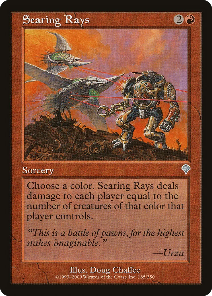 Rayons de feu — Invasion — Magic: The Gathering