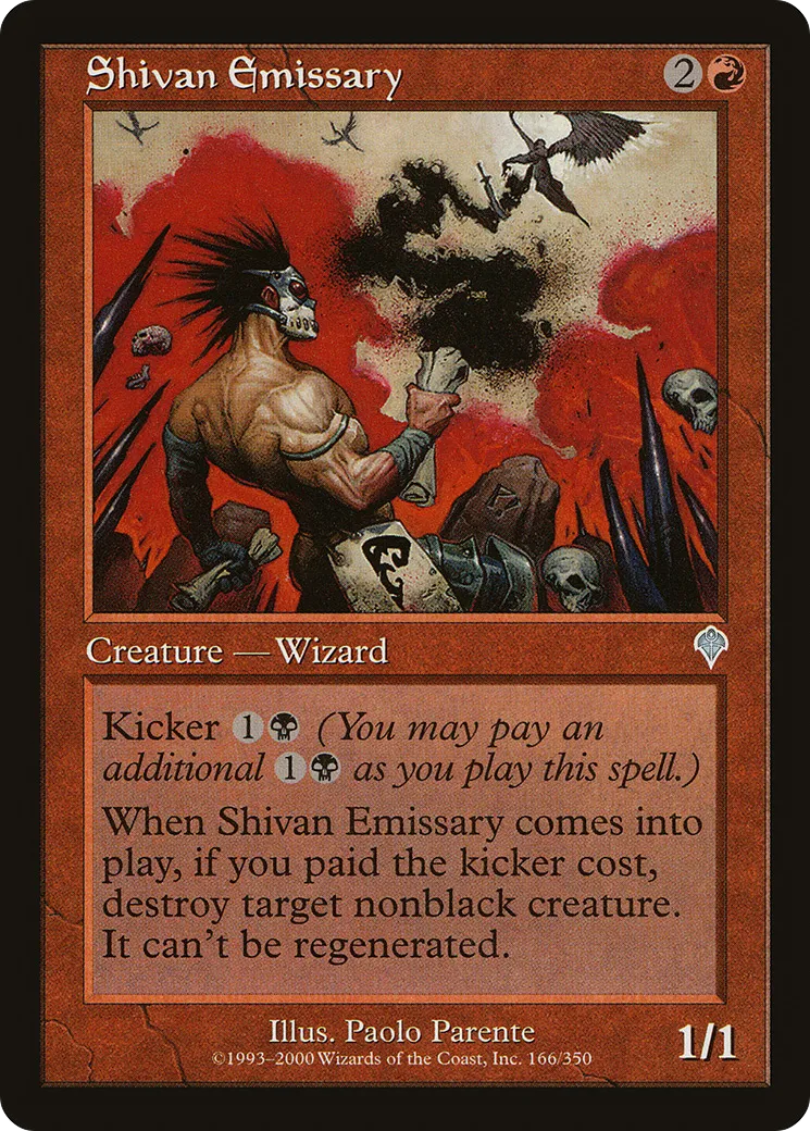 Shivan Emissary — Invasion — Magic: The Gathering