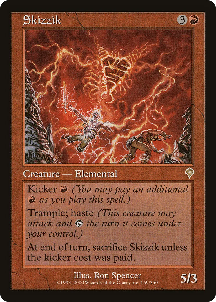 Skizzik — Invasion — Magic: The Gathering