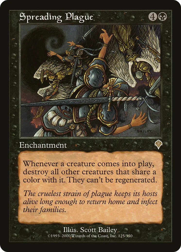 Spreading Plague — Invasion — Magic: The Gathering