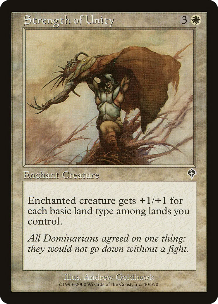 Force de l'unité — Invasion — Magic: The Gathering
