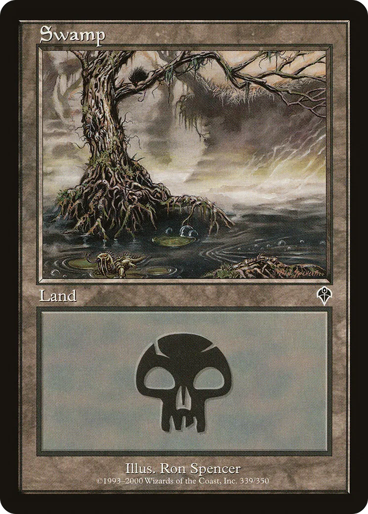 Swamp — Invasion — Magic: The Gathering
