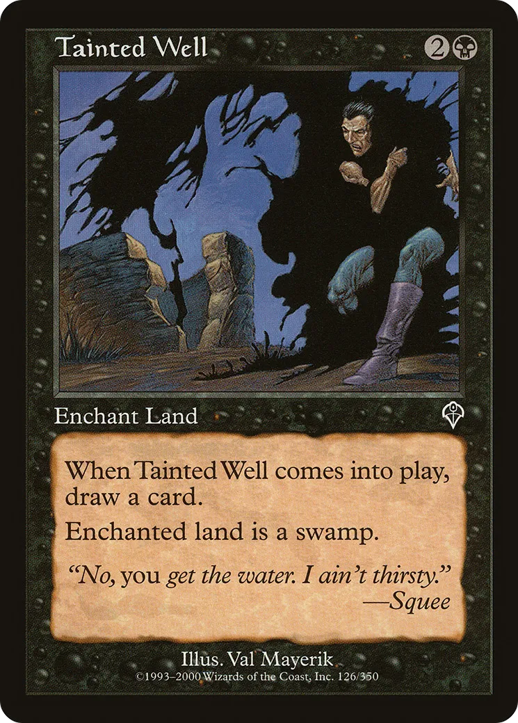 Puits souillé — Invasion — Magic: The Gathering
