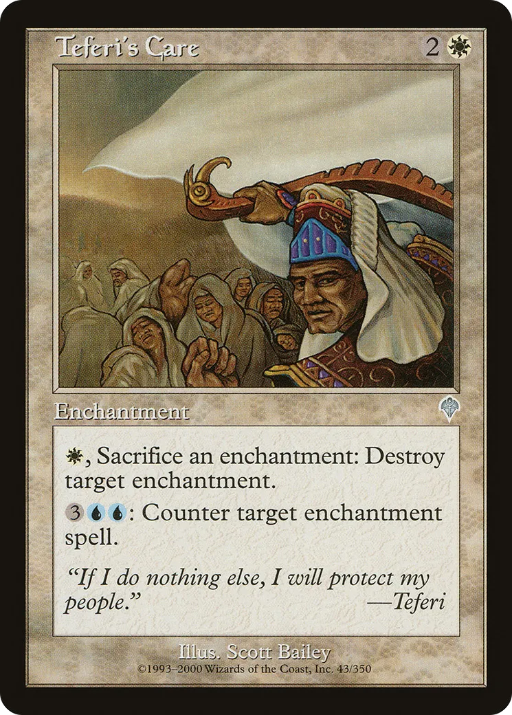 Protection selon Téfeiri — Invasion — Magic: The Gathering