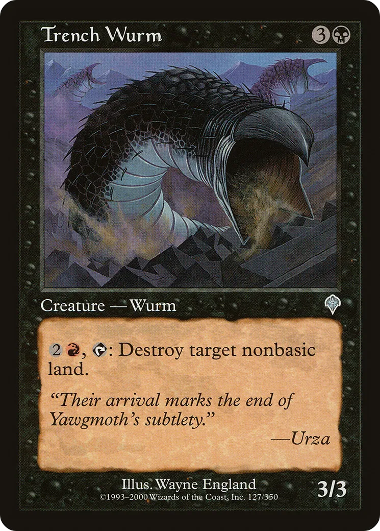 Guivre fouisseuse — Invasion — Magic: The Gathering