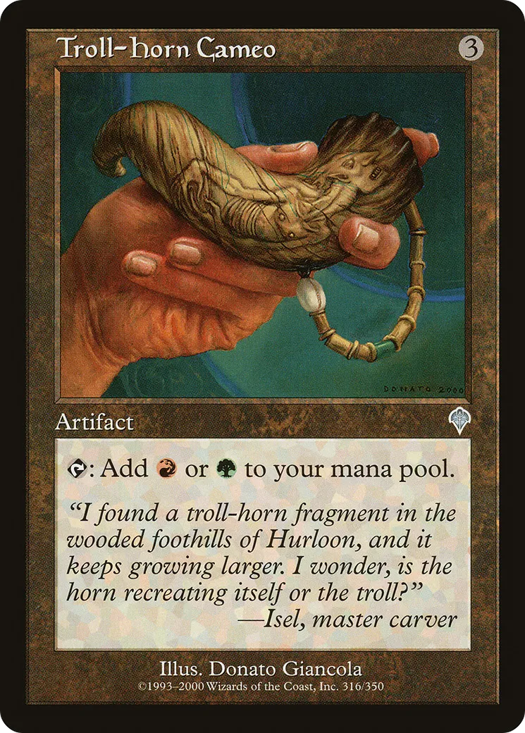 Camée de corne de troll — Invasion — Magic: The Gathering