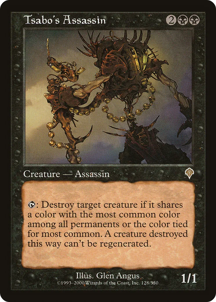 Assassin de Tsabo — Invasion — Magic: The Gathering