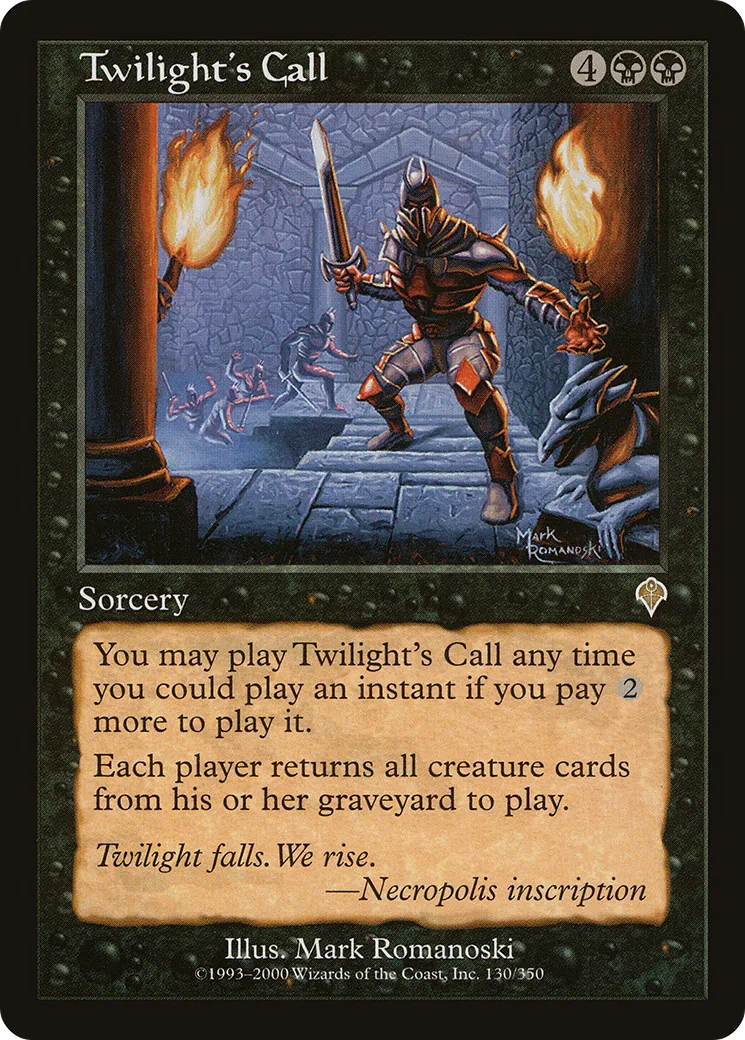 Appel du point du jour — Invasion — Magic: The Gathering
