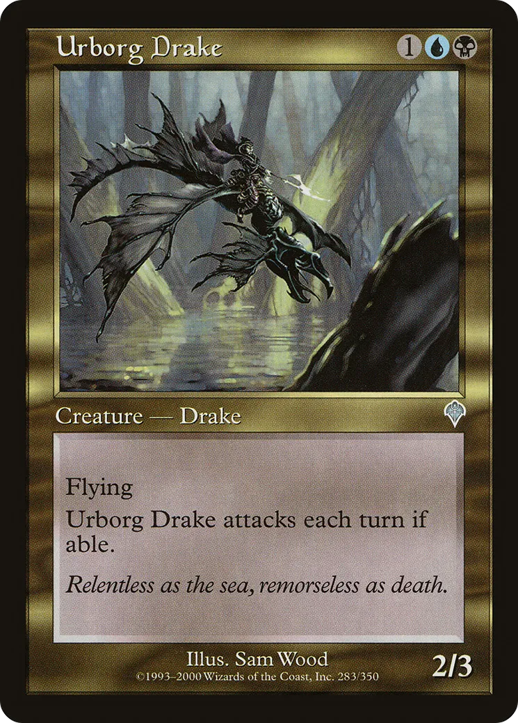 Drakôn d'Urborg — Invasion — Magic: The Gathering