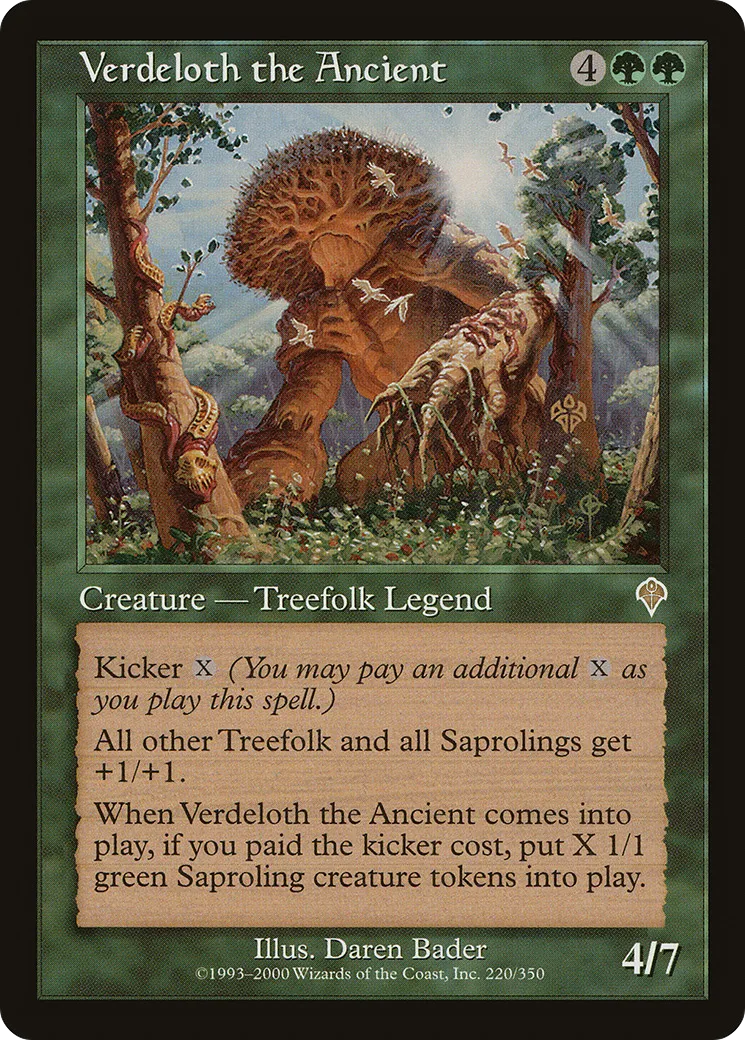 Verdeloth the Ancient from Invasion - Magic: The Gathering